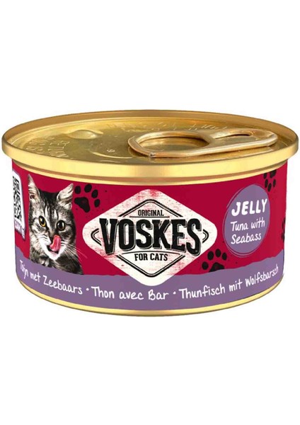 Ton Balıklı ve Levrekli Kedi Konservesi 85GR