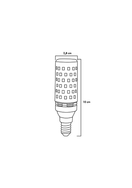 Mısır Şeffaf 10W Üç Renkli E14 LED Ampul ERD-306 fiyatları
