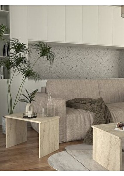 Cosmos Ayarlanabilir Modüler Ikili Orta Sehpa Traverten indirimleri