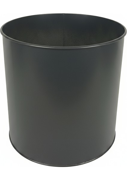 Zenith 30x30 cm Silindir Saksı - İç ve Dış Mekan Modern Metal Saksılık