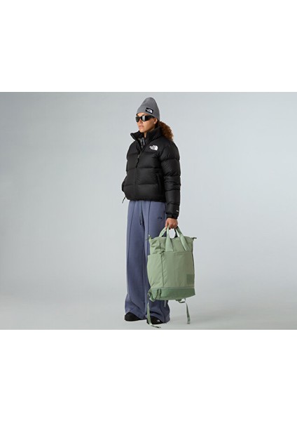 W 1996 Retro Nuptse Jacket Kadın Outdoor Montu (700 Dolgu Kaz Tüyü) NF0A3XEOGOF1 Siyah indirimleri