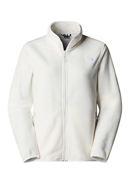 W Glacier Fleece Jacket Kadın Outdoor Polar Ceket NF0A8D2FQLI1 Beyaz
