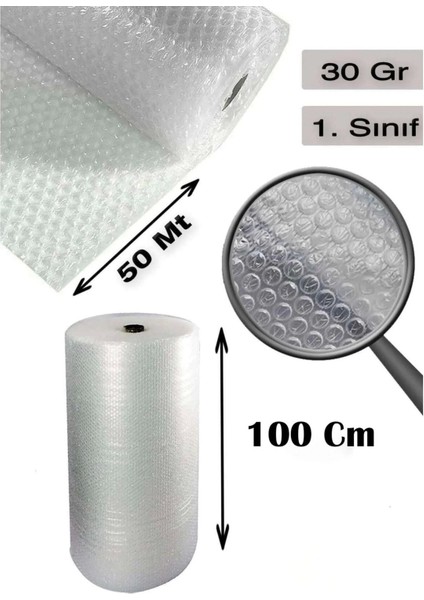 Balonlu Eşya Koruma Naylon Patpat 100CMX 50 M Pat Pat - Ambalaj Pıtpıt 50 M2 30GR fiyatları