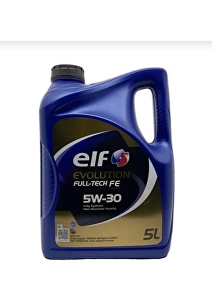 Evolution Full-Tech Fe 5W-30 Motor Yağı 5 Litre Euro V Uyumlu Emisyon Düşürücü Özellikli fiyatları