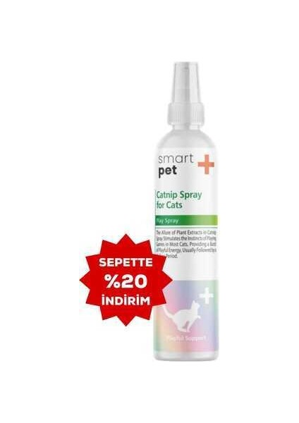 Smartpet + Catnip Sprey Kedi Otlu Oyun Spreyi 100ML