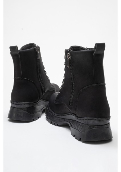 Kadın Bağcıklı Bot Siyah Zümrüt indirimleri