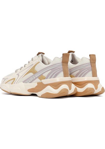 Kadın Krem Bağcıklı Kalın Tabanlı Sneaker 25AFD431114 indirimleri