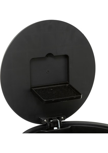 Delta 30 L Pedallı Çöp Kovası Çelik | Yavaş Kapanma, Aktif Karbon Filtre, Çıkarılabilir Yıkanabilir Kova