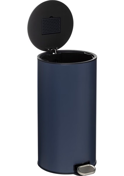 Çöp Kovaları Simply Smart Delta 30 Lt Metal Petrol Mavisi