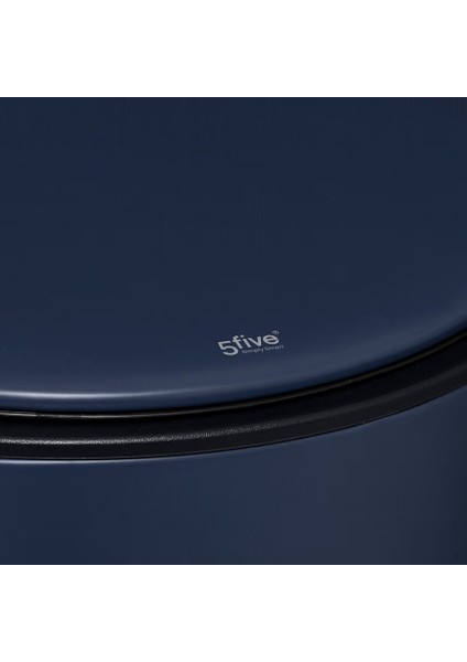 Çöp Kovaları Simply Smart Delta 30 Lt Metal Petrol Mavisi