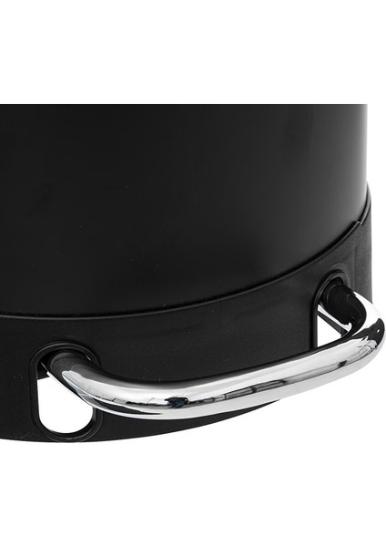 Ariane 30 L Slim Pedallı Çöp Kovası Siyah | Yavaş Kapanma, Kolay Temizlik Çıkarılabilir Yıkanabilir İç Sepet, Minimal Tasarım