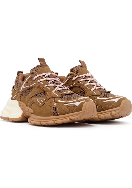 Kadın Camel Bağcıklı Kalın Tabanlı Sneaker 25AFD430414 modelleri