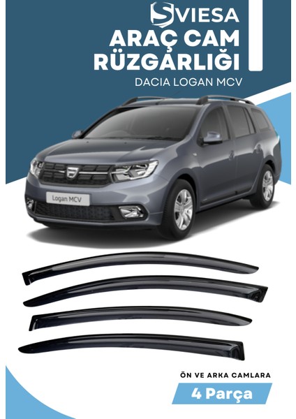 Dacıa Logan Mcv Uyumlu Oto Camlara Özel Ölçü Cam Rüzgarlığı Rüzgarlık
