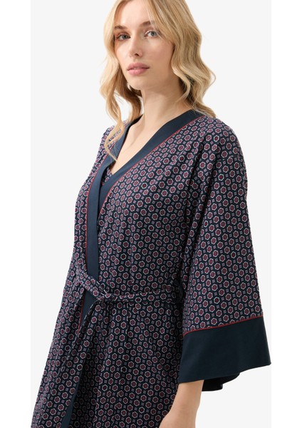 Kadın Sabahlık 51911 - Desenli