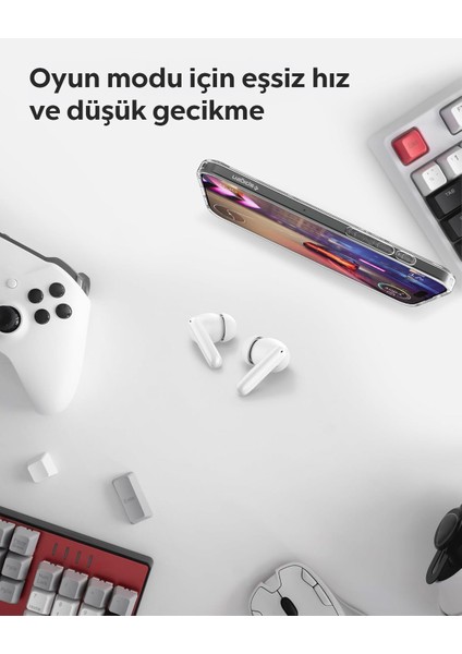 Audio TWS S10 Bluetooth Kablosuz Kulaklık - ANC Aktif Gürültü Engelleme + ENC 6 Mikrofon - 10mm Sürücü - 30 Saat Pil - iOS & Android EQ App Şeffaf & Gaming Mod iPX4 Siyah - ASD07886 indirimleri
