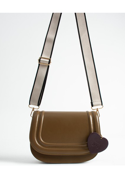 Vera Omuz Çantası Yağ Yeşili