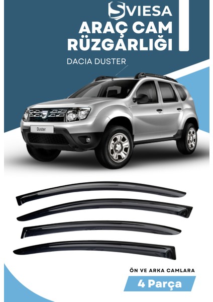 Dacıa Duster Uyumlu Oto Camlara Özel Ölçü Cam Rüzgarlığı Rüzgarlık