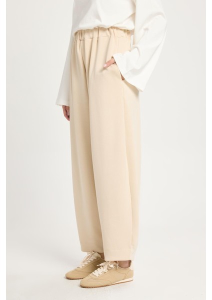 Kadın Taş Oversize Modal Kumaş Yumuşacık Pantalon 30004 fiyatları