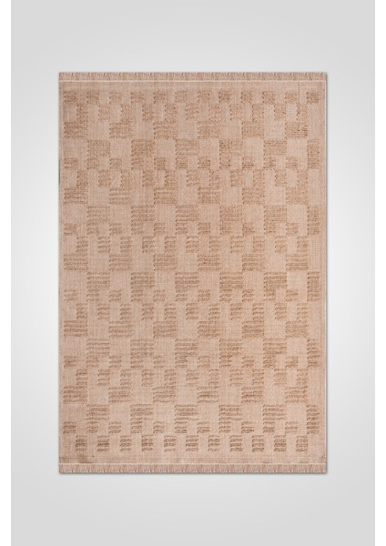 Novella Modern Halı Koleksiyonu | Tozumaz, Hasır Renk, Jüt Taban, Saçaklı Dekoratif Kilim fırsatları