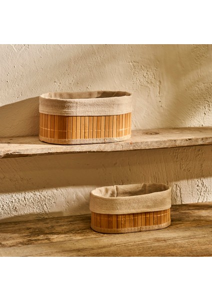 Bres Bambu Düzenleyici Kutu 2'li Naturel indirimleri