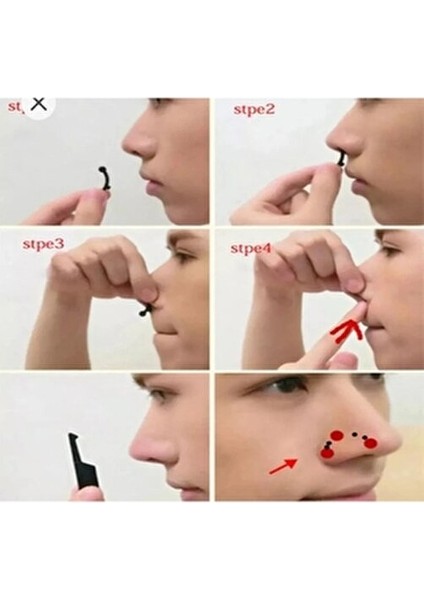 Burun Kaldırma Aparatı Pratik Yukarı Kaldırıcı Şekillendirici Düzeltici Burun Düzleştirme Sevram modelleri