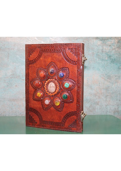 Taşlı Deri Defter Model 14 fiyatları