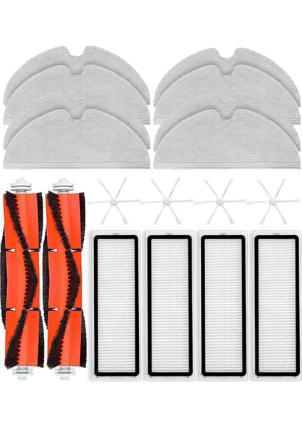 Xiaomi Mı Robot Vakum Mop 2, Mijia 2c Yedek Parça Aksesuarları Ana Yan Fırça Hepa Filtre Mop Rag (Yurt Dışından)