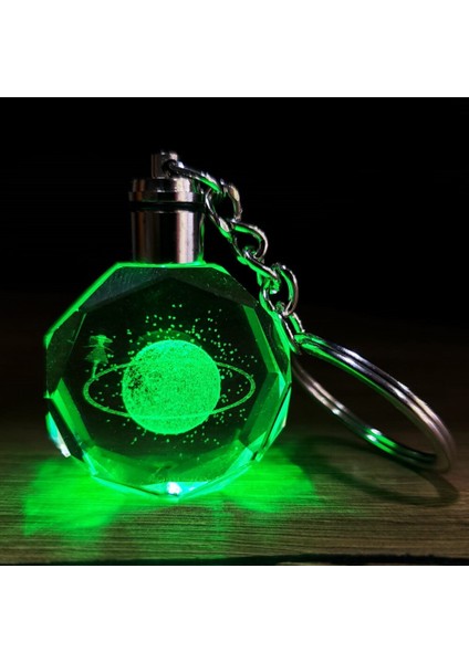 Satürnlü Kız Tasarımlı Renk Değiştiren Anahtarlık fiyatları