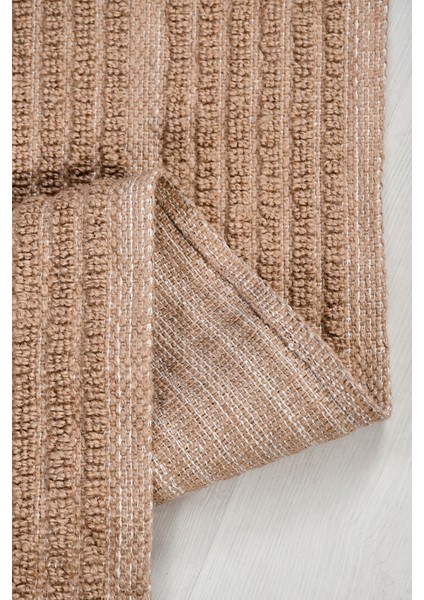 Novella Modern Halı Koleksiyonu | Tozumaz, Hasır Renk, Jüt Taban, Saçaklı Dekoratif Kilim indirimleri