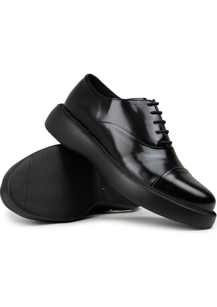 Erkek Hakiki Deri Siyah Günlük Ayakkabı - 01026MSYHE29 modelleri