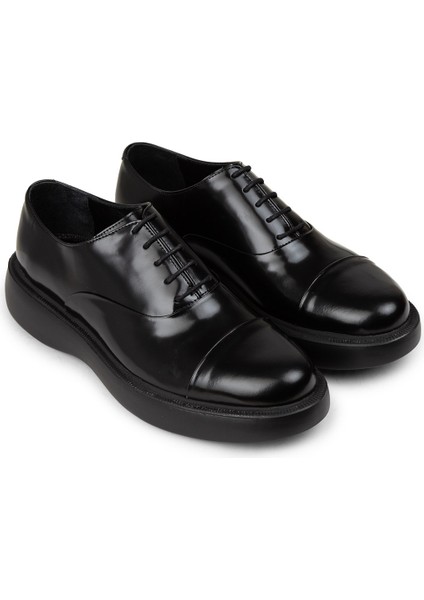 Erkek Hakiki Deri Siyah Günlük Ayakkabı - 01026MSYHE29 fırsatları