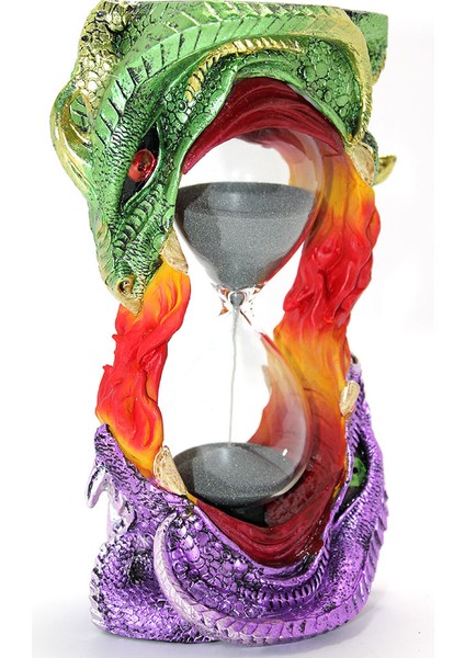 Polyester Dragon Tasarımlı Kum Saati Model 1 fiyatları