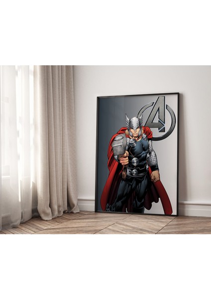 (Çerçevesiz)Hulk, Demir Adam, Thor Poster Seti 3 Lü Çerçevesiz Poster, Marvel Poster fırsatları