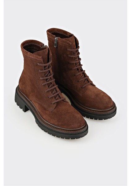 Kahve Deri Kadın Günlük Bot fiyatları