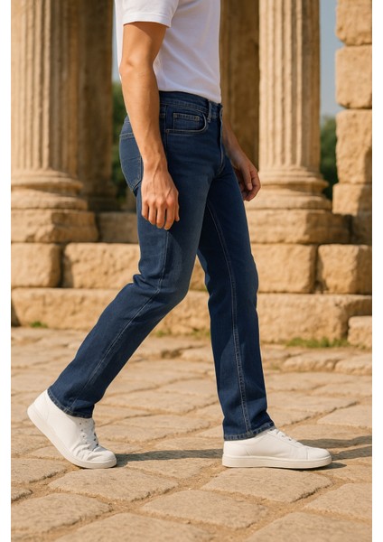 Xcedy Premium Erkek Klasik 5 Cep Yüksek Bel Regularfit Esnek Boru Paça Pantolon modelleri
