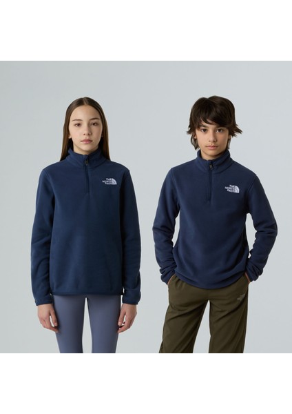 Teen Glacıer 1/4 Zıp Pullover Genç Ceketi NF0A8CVG8K21 fırsatları