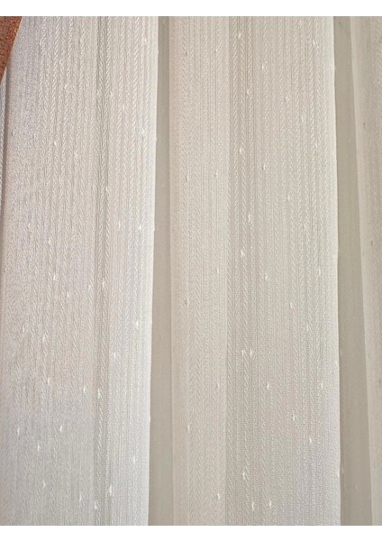 Nivemeshome Mızraklı FIR0914 AR03102 1/2,5 Sık Pileli Beyaz Tül Perde Apm indirimleri