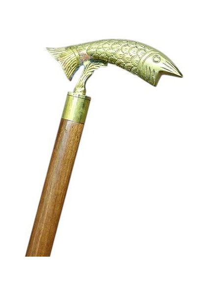 Pirinç Balık Tasarımı Baston fiyatları