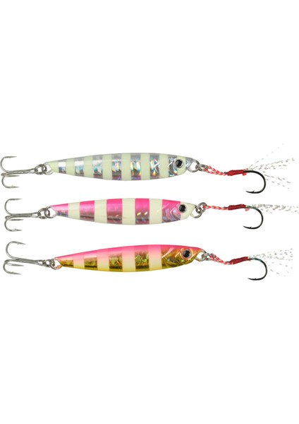 Ryuji Jig King Zebra Mix (3 Adet)