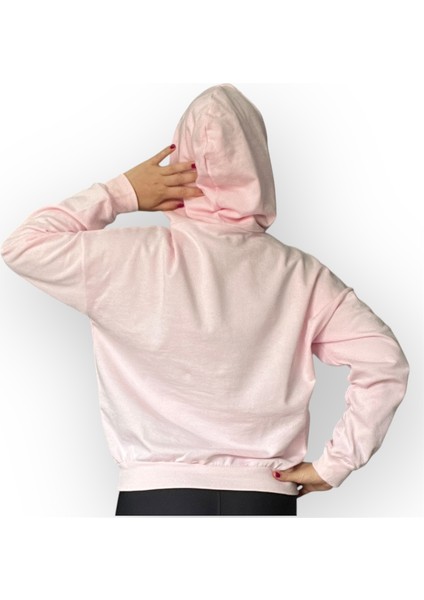 Oversize Kanguru Cepli Kapüşonlu Sweatshirt