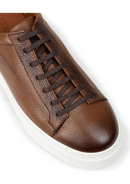 Erkek Hakiki Deri Taba Renk Sneaker Ayakkabı - M2501MTBAP03 indirimleri