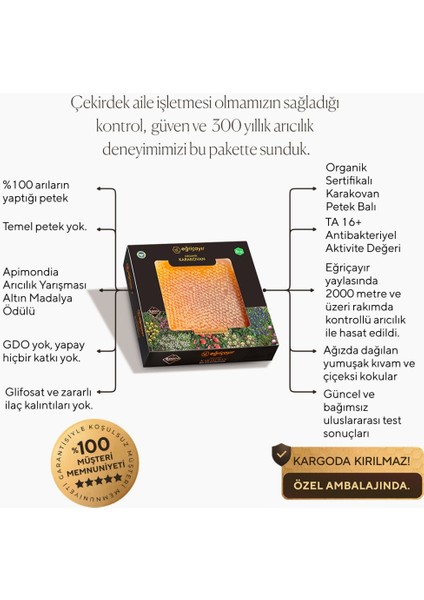 Organik Karakovan Balı 1200G