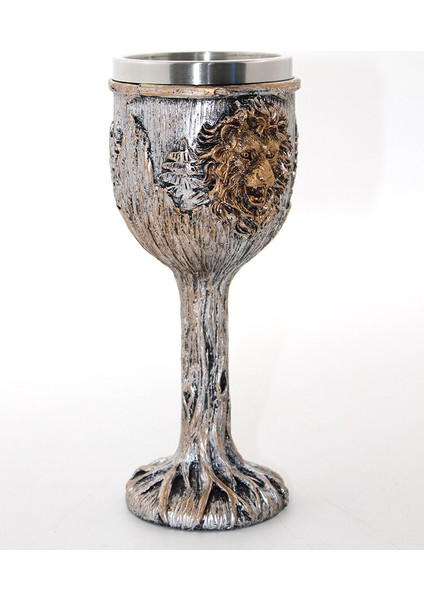 Paslanmaz Çelik Aslan Büstü Kadeh Bardak fiyatları