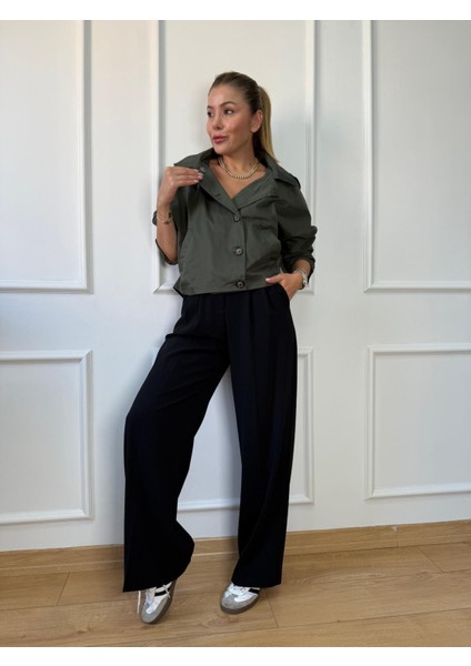 Haki Kapüşonlu Trençkot fiyatları