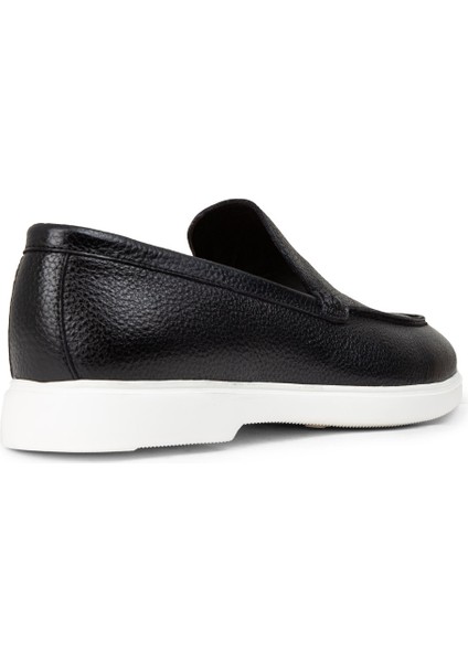 Erkek Hakiki Deri Lacivert Loafer Ayakkabı - 01957MLCVE02 fiyatları