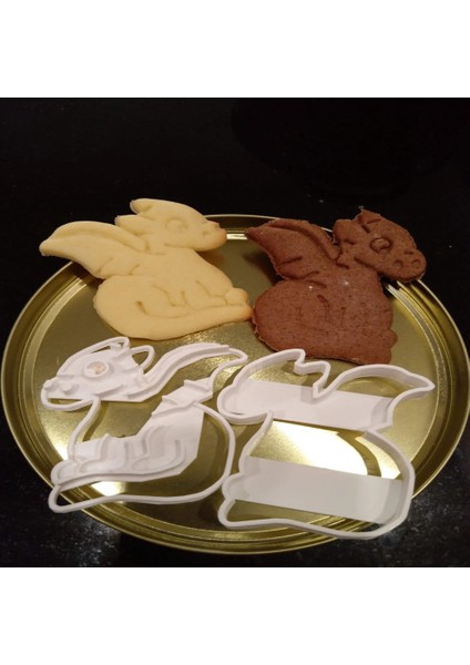 Yeni Bebek Ejderha Kurabiye Kesici, Kurabiye Kalıbı T4038768