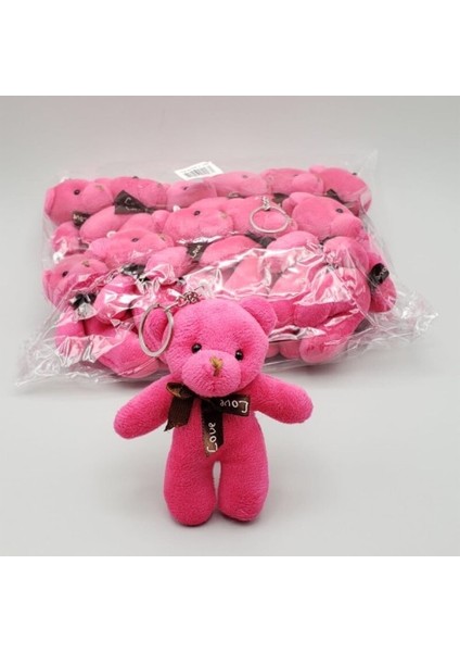 Mini Ayıcık Anahtarlık Pembe Renk fiyatları