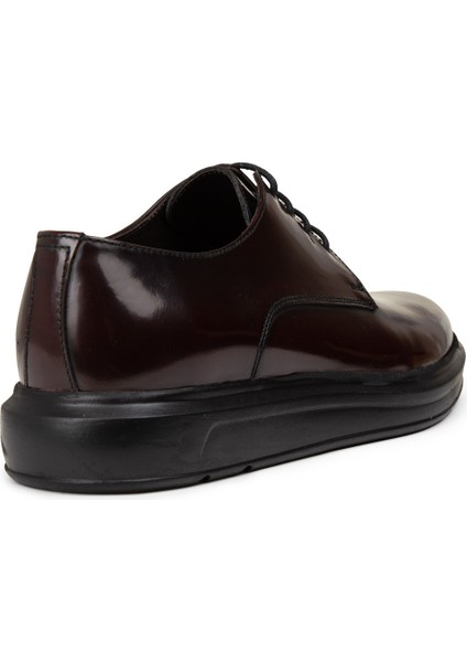 Erkek Bordo Hakiki Deri Günlük Comfort Ayakkabı - 01932MBRDP01 fiyatları