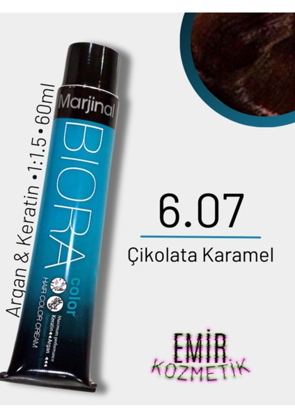 Biora Saç Boyası - 6.07 Çikolata Karamel
