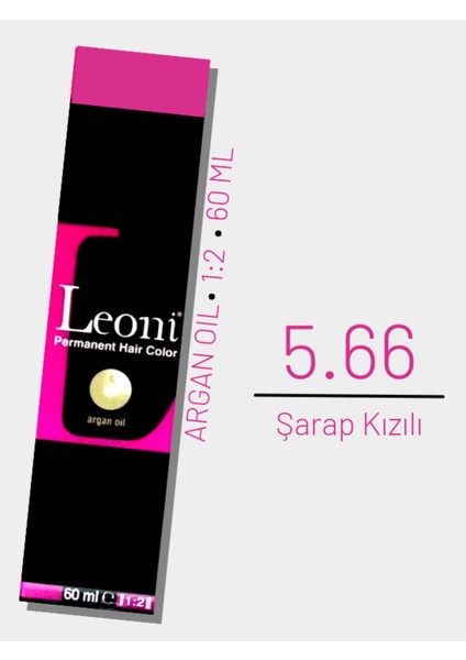 Saç Boyası No 5.66 Şarap Kızılı